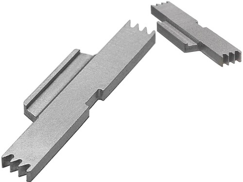 NDZ Extended Slide Lock Lever ESLL Stainless for Glock Gen 5 17 19 19X ...
