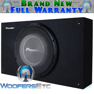 PIONEER TS-A3000LB 12'' 1500W SUBWOOFER BASS SPEAKER SHALLOW TRUCK BOX ENCLOSURE