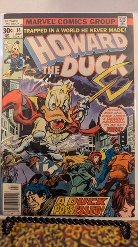 Howard the Duck #14 (1977) Son of Satan Homage