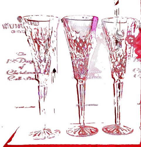 Val St. Lambert Crystal Intaglio Gardenia Brussels Wine Coaster