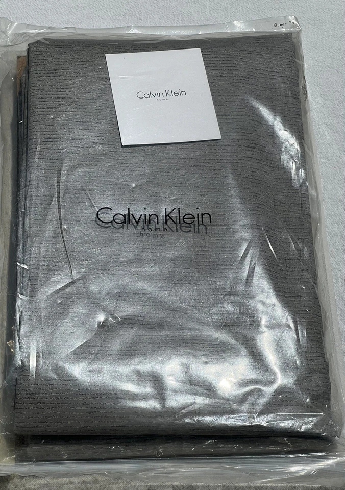 HOJA PLANA ART DECO CALVIN KLEIN ANÉMONA SHANTUNG QUEEN Foto 2 de 4