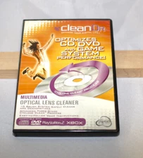Clean Dr  Multimedia Optical Lens Cleaner Cleans Optimizes CD DVD Game Systems