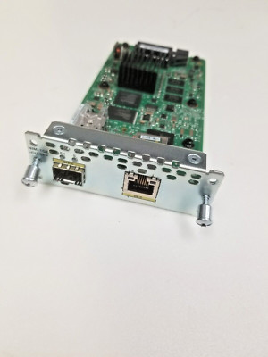 Cisco NIM-1GE-CU-SFP 1 Port Dual Mode GE/SFP Module