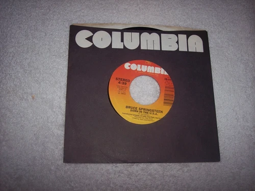BRUCE SPRINGSTEEN--BORN IN THE U.S.A. / SHUT OUT THE LIGHT  45    #1306