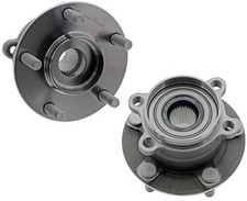 Cojinetes de cubo de rueda trasera izquierda y derecha Mevotech para Mazda CX-9 2016-2023 AWD