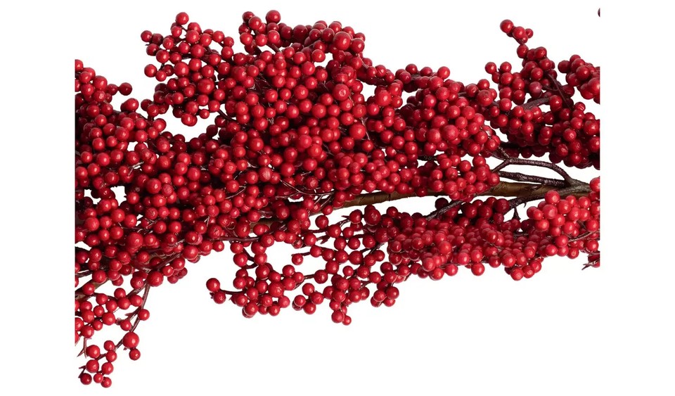 Habitat Red Berry Christmas Garland For Outdoor Decoration And Wall