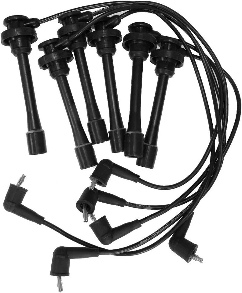 IGNITION SPARK PLUG LEAD SET FOR MITSUBISHI PAJERO NL NM NP 6G74 3.5L V6 1997-03 - Image 3 of 4