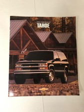 1995 Chevrolet Tahoe Official Dealer Brochure