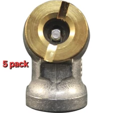 🔥 5-Pack 🔥 Milton 1/4" Single Head Air Chuck, Closed/Sealing Chuck  150 PSI