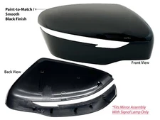 Mirror Cover for 2015-21 MURANO 2017-20 PATHFINDER 2014-20 ROGUE Passenger Side