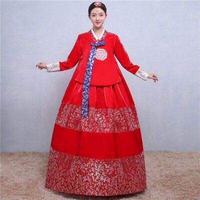 open lace back dress Maxine Bespoke Dress | Modern Red & Gold Chinese Wedding Dress main image 1