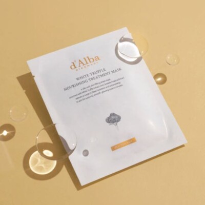 D'ALBA WHITE TRUFFLE NOURISHING TREATMENT MASK 25gx5pcs
