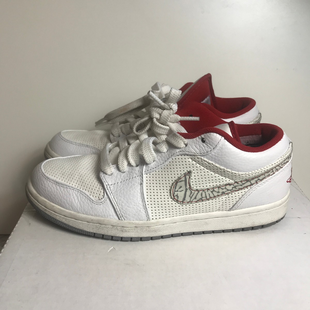 Nike Air Jordan Phat Low Men Size 338145-113 Elephant Print