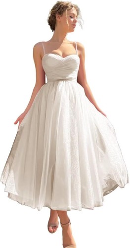 Vestidos de graduación hasta el té para mujer novia adolescentes dama de honor noche fiesta vestido - Imagen 121 de 252