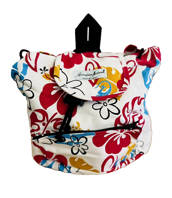 Hawaiian Drawstring Backpack Purse Bingfone Hawaiian Style Drawstrings Backpacks Bags for Men  main image 4
