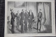 Kronprinz Rudolf von Österreich Universität Wien Doktordiplom HOLZSTICH von 1884