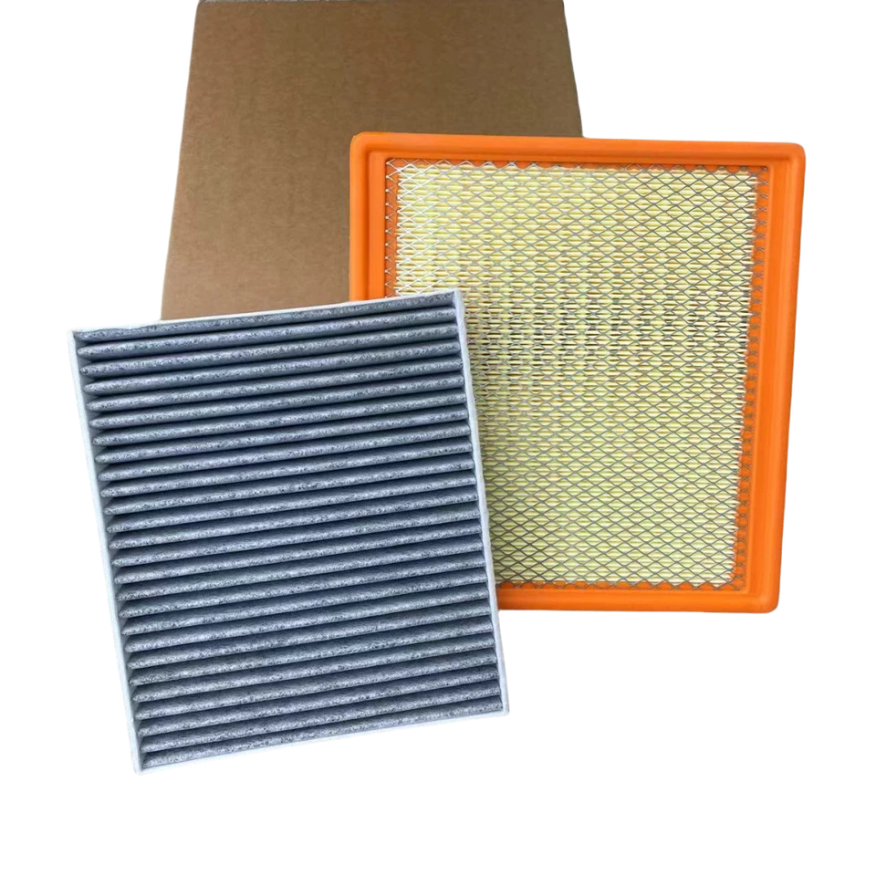 Engine Air Filter & Carbonized Cabin Air Filter For 15-22 Chevrolet Colorado US Foto 3 de 4