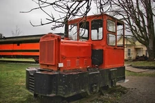 J. H. Baxter Co Ingersoll-Rand 6-C Critter at Northwest Railway Museum 5 x 7