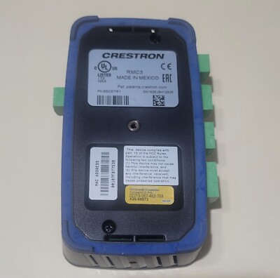 Crestron RMC3 Room Media Controller RMC-3