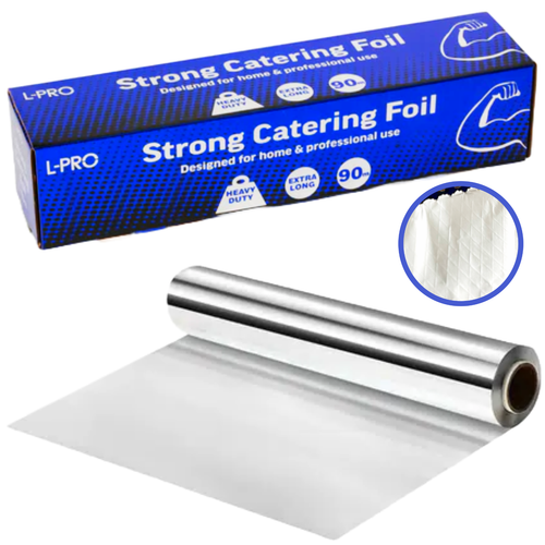 Kitchen Foil Aluminium Tin Foil Heavy Duty Catering Foil Wrap For Food Oven Bake - Picture 2 of 35