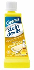 Carbona Stain Devils FAT COOKING OIL 1 SPECIALTY STAIN REMOVER butter grease