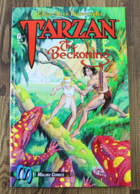 1993 Malibu Comic Tarzan The Beckoning #7 VF/VF+