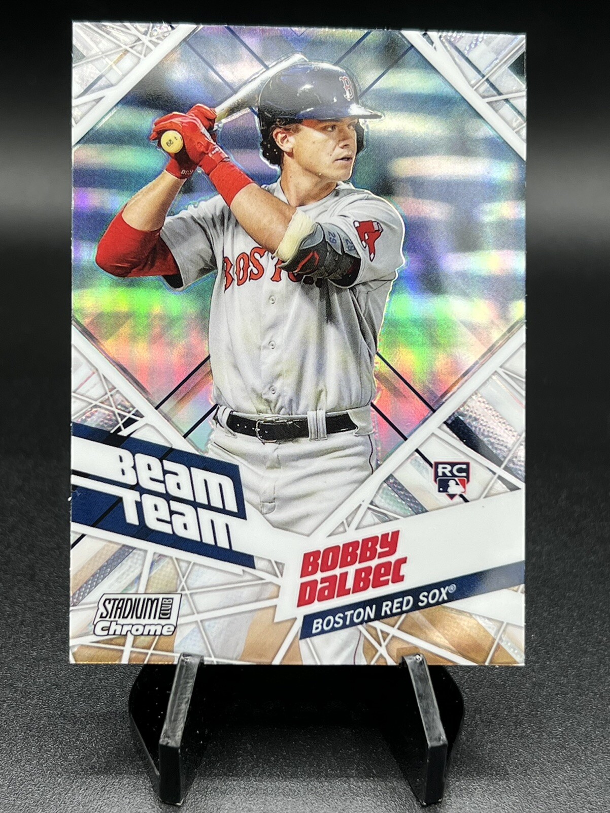 2021 Stadium Club Chrome Beam Team #BTC-19 Bobby Dalbec Refractor Red Sox 🔥