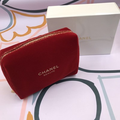 chanel red velvet