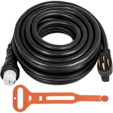VEVOR 30 ft. Generator Extension Cord 50 Amp 250-Volt Generator Extension Cord