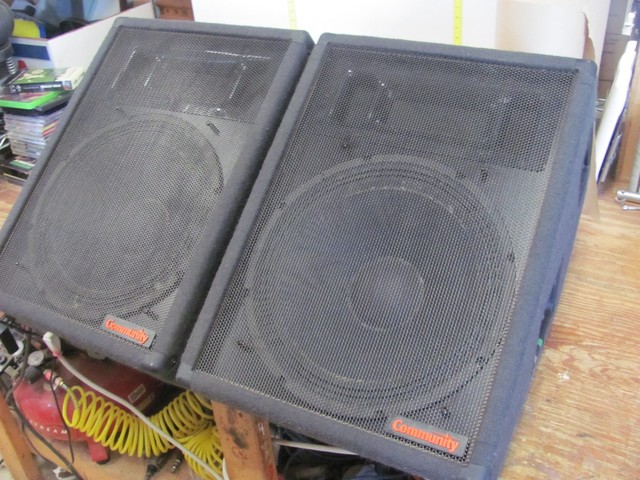 community monitor speakers