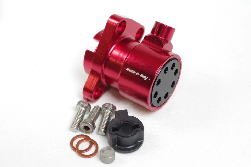 Ducati Kbike Hydraulic Billet Anodized 30mm Clutch Slave Cylinder Red Made Italy - Image 2 of 4