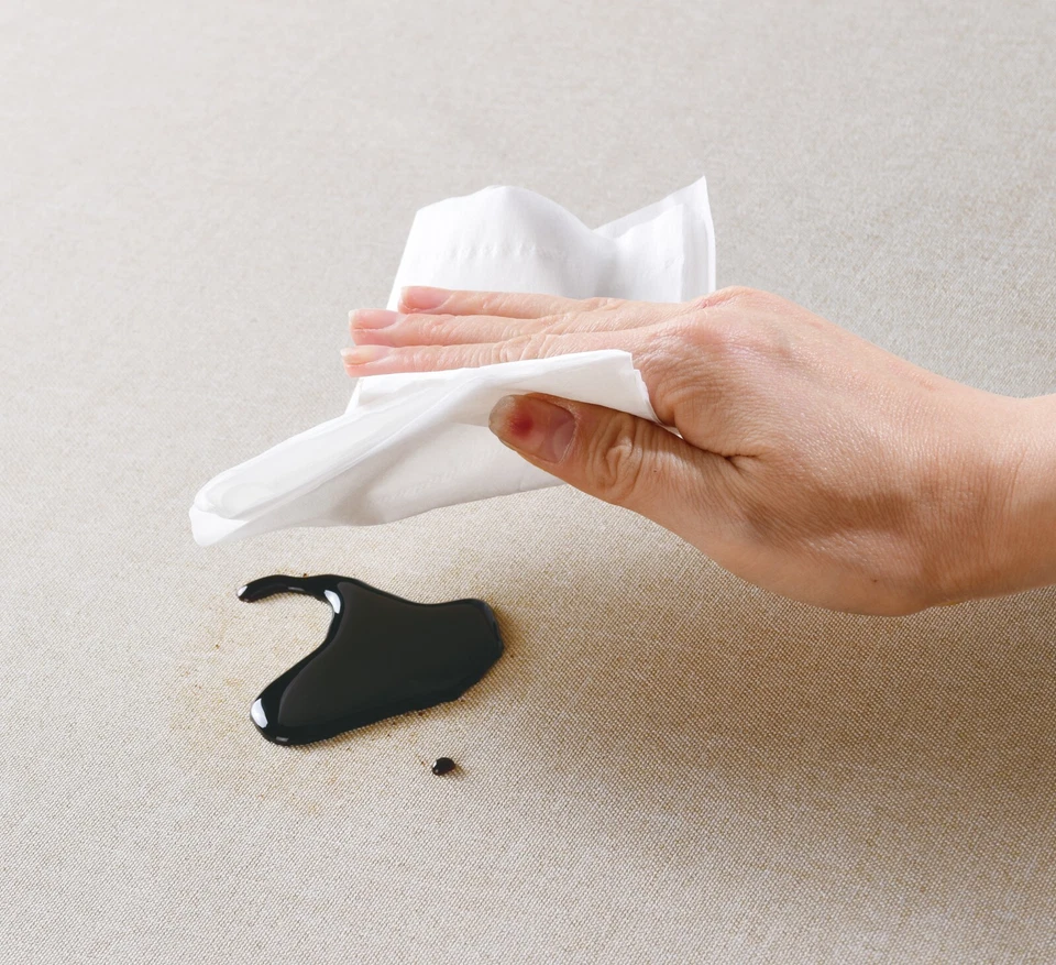 TISCHDECKE ECKIG RUND OVAL LEINENOPTIK BÜGELFREI WASSERABWEISEND GARTEN UNI - Bild 2 von 2