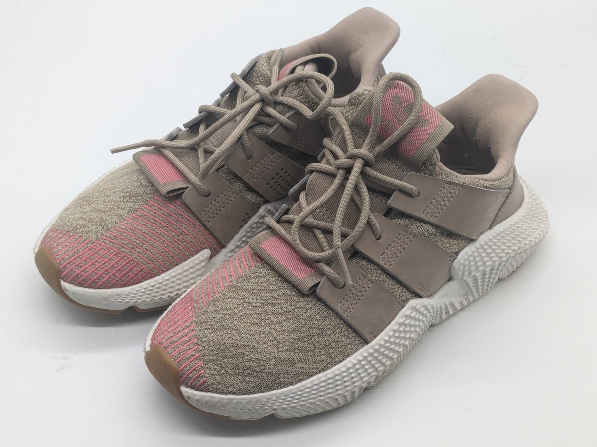 ADIDAS AQ0508 Originals PROPHERE J KHAKI PINK WHITE Sneakers Size