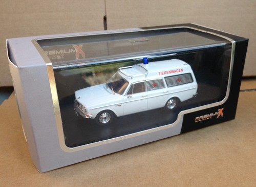 OPO 10 – Ambulancia Volvo 145 Express 1969 A Escala 1/43, Colección Atlas Ambulancia 1:43 Volvo