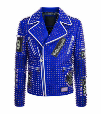philipp plein leather jacket ebay