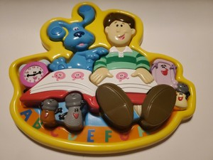 Blues Clues Make A Puzzle Storytime Chunky Plastic Puzzle Steve Friends 10 Piece | eBay