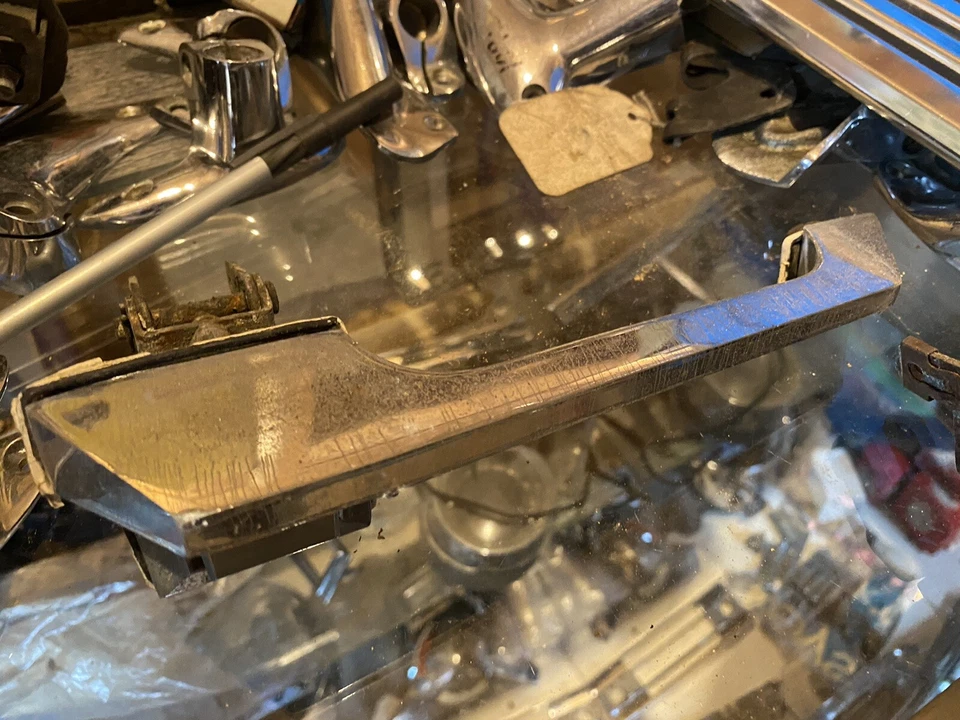 Lincoln Continental 1961 1965 par de manijas de puerta exteriores 1962 1963 1964 1966 Foto 3 de 4