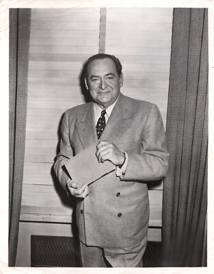 Edward Arnold (1950s)   Vintage Handsome Hollywood Photo M 331