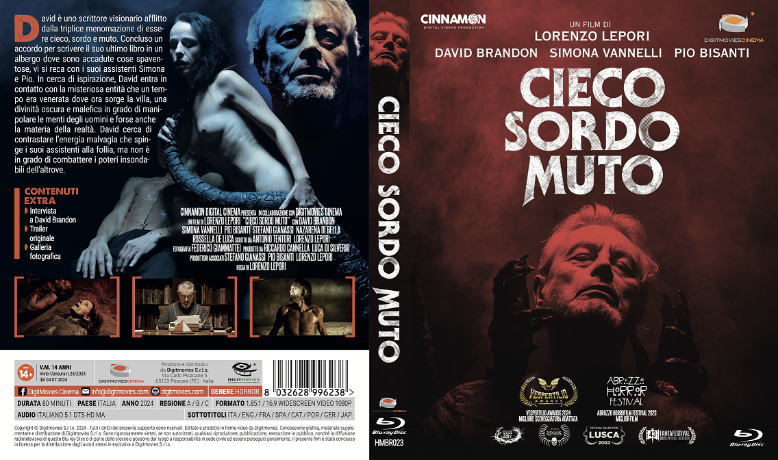 Cieco sordo muto, Lepori (BRD Digitmovies Cinema) PREORDER 30/10/24