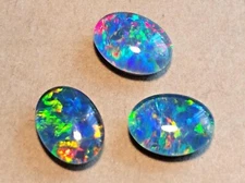 Opal Triplets All Size Very Best Quality Very Bright Multi-Coloured Australian