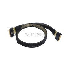 PCI-E Slimline SAS 4.0 SFF-8654 8i 74pin Host To SFF-8654 74Pin Slim SAS Cable
