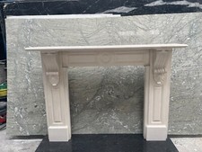 Large Victorial fire surround in Limestone