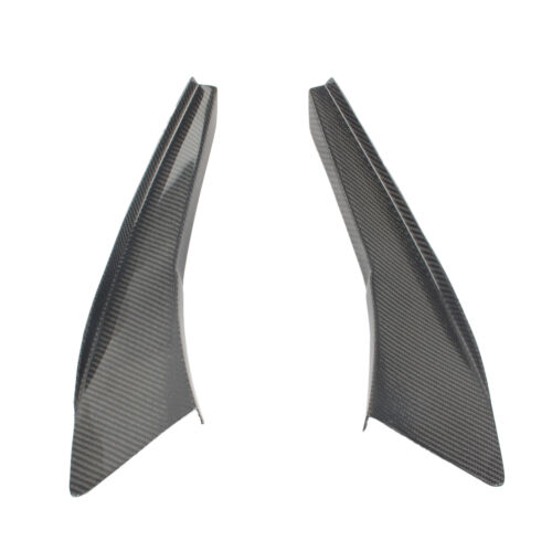 For BMW M3 E90 E92 E93 GT4STYLE CARBON FIBER FRONT BUMPER CORNER CANARDS WINGLET - Picture 3 of 12