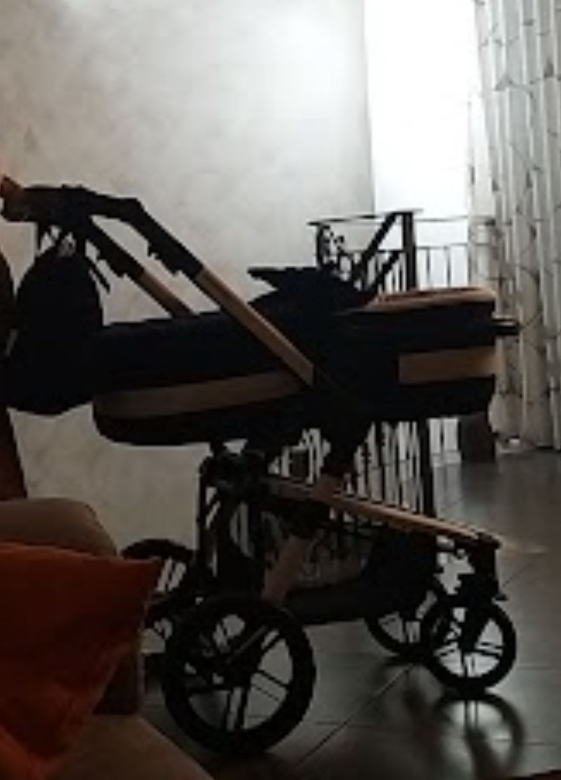 Trio 3 in 1 passeggino unisex blu/beige Foppapedretti — foto 2