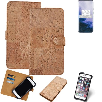 FÜR OnePlus 7 Pro 5G HÜLLE TASCHE KORK CORK ETTUI SCHUTZ COVER