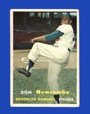 1957 Topps Set-Break #130 Don Newcombe VG-VGEX *GMCARDS*