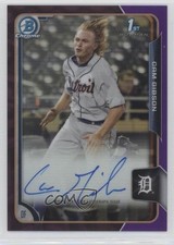 2015 Bowman Draft Chrome Pick Purple Refractor /250 Cam Gibson #BCA-CG Auto 3k7