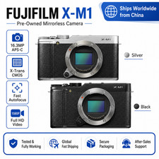 Fujifilm X-M1 XM1 16.3MP Mirrorless Digital Camera(Body Only) X M1 Travel