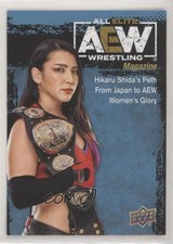2021 Upper Deck AEW All Elite Wrestling AEW Magazine Hikaru Shida #88 15za