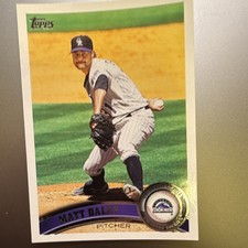 Topps 2011 Update Series Matt Daley Colorado Rockies Baseball Card US214